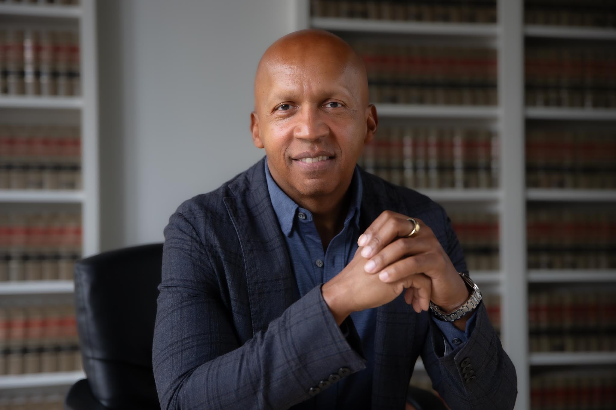 Headshot of Bryan Stevenson