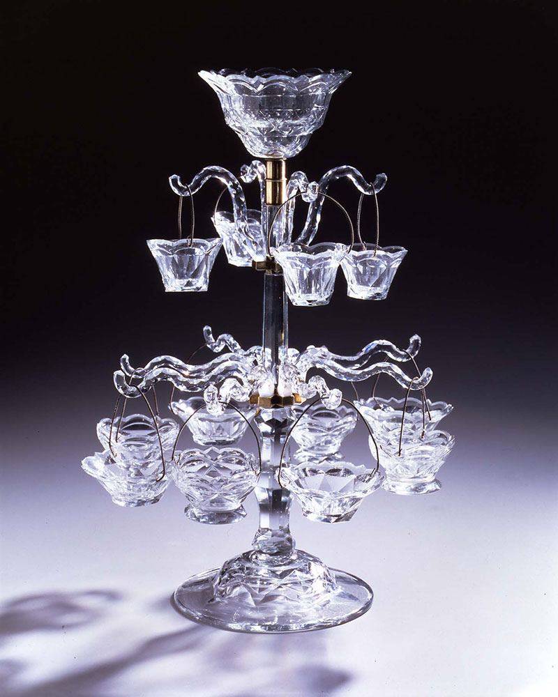 Glass Epergne