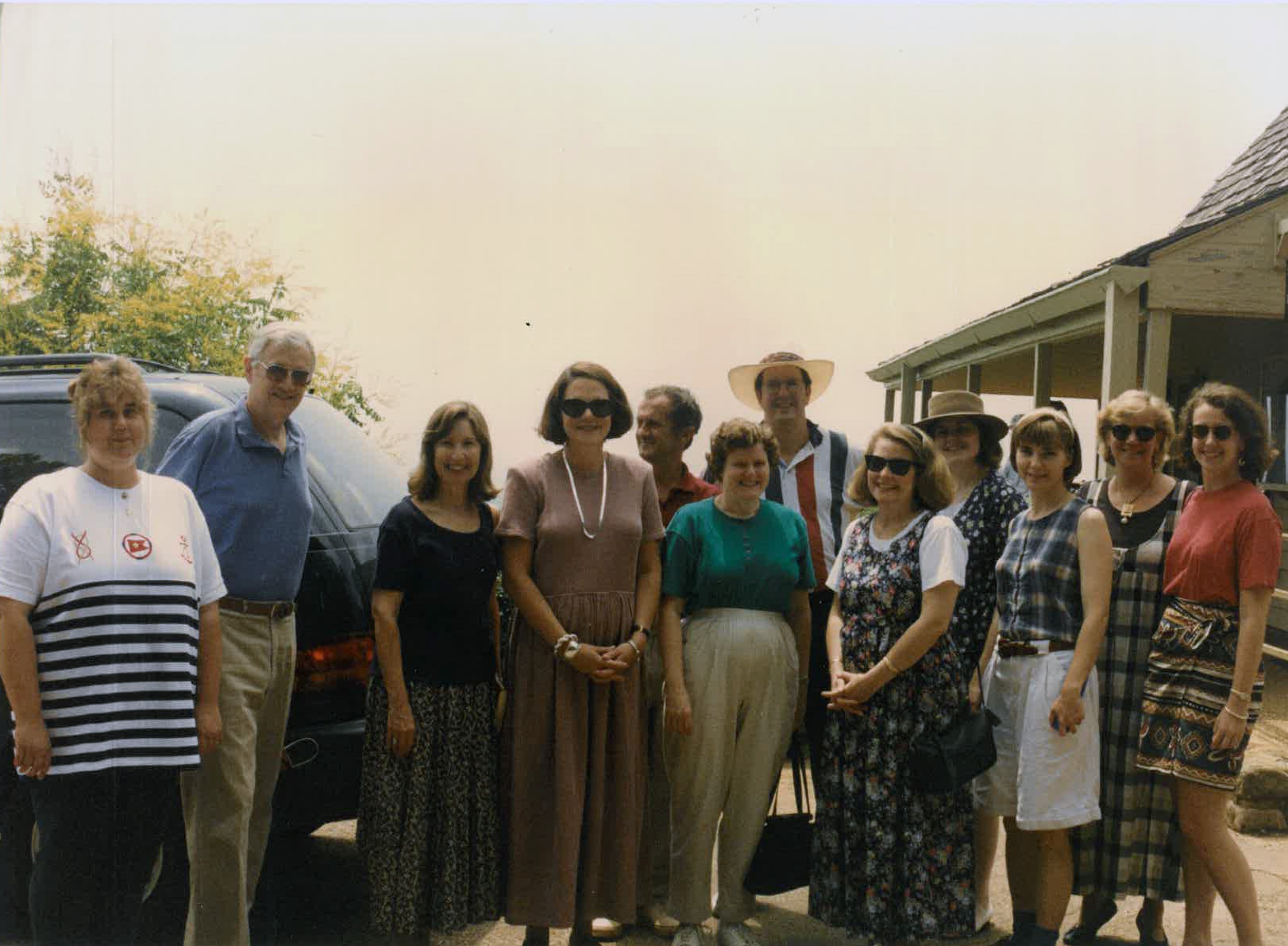 Dan with the Monticello business office team circa 1985