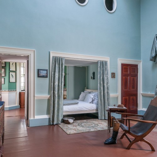 Jefferson's Bed Chamber which adjoined his office